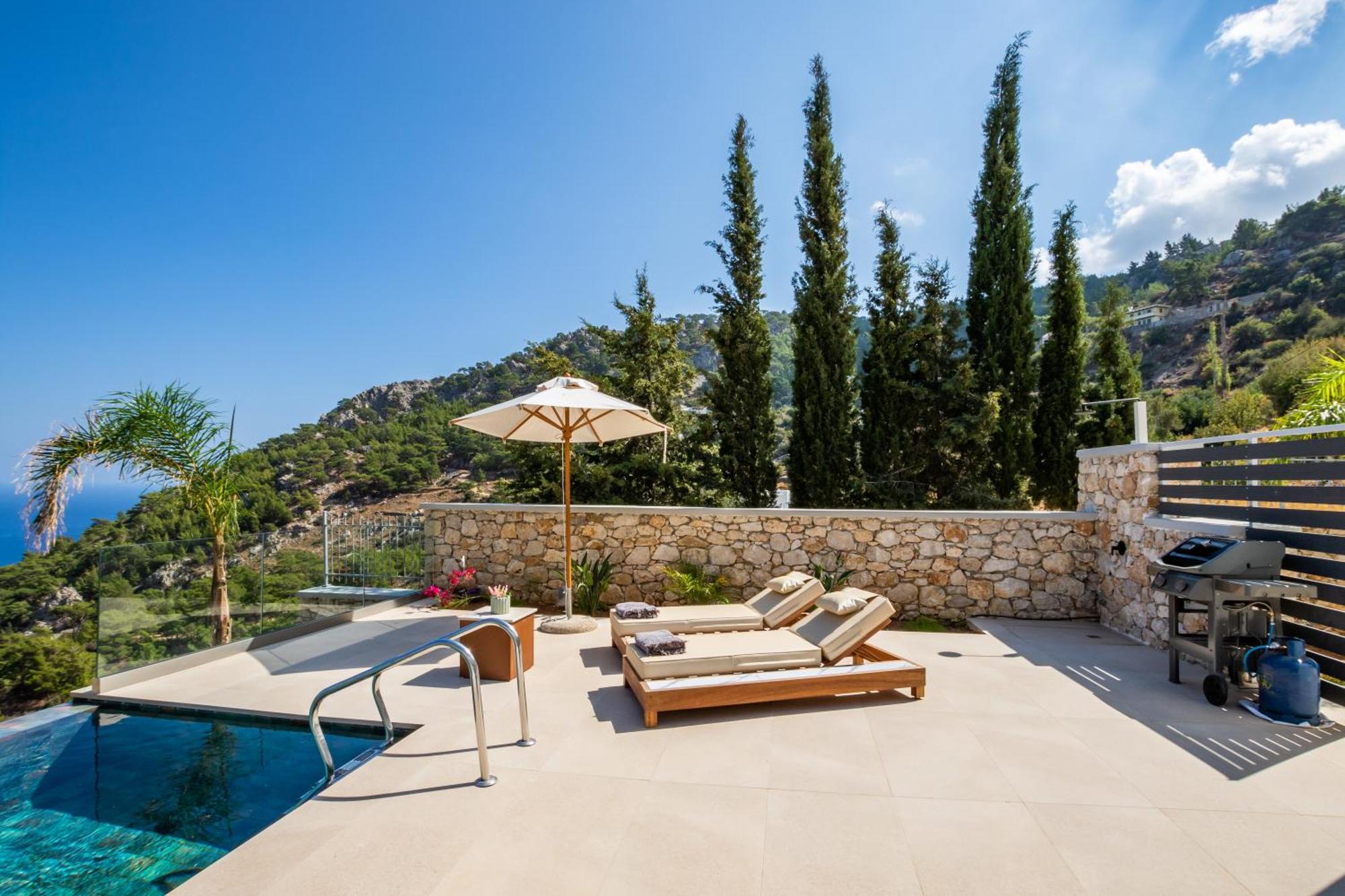 Mertelia Luxury Villas Kyra Panagia Exterior photo