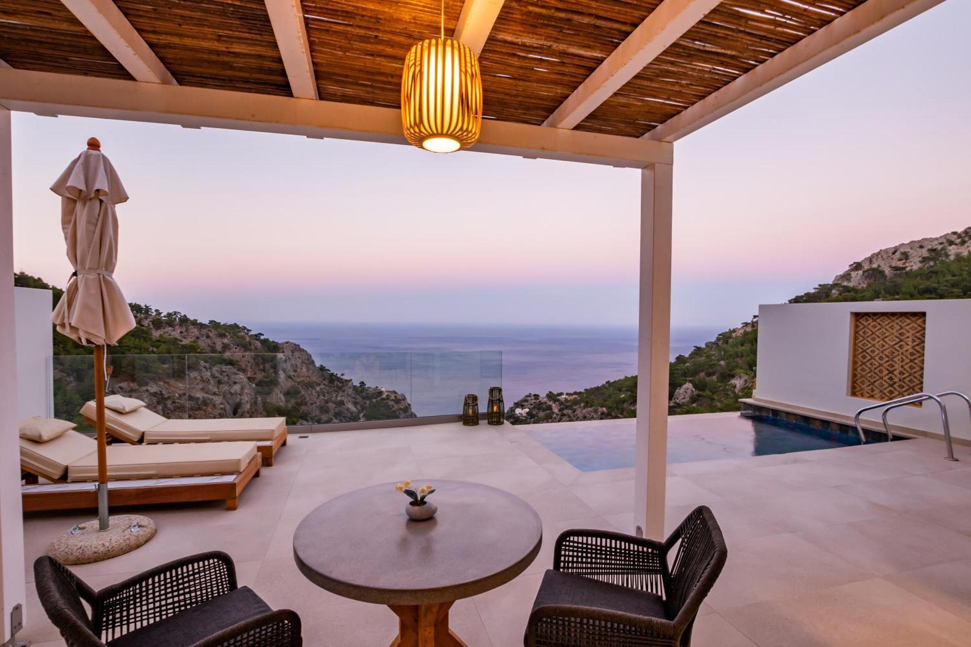 Mertelia Luxury Villas Kyra Panagia Exterior photo
