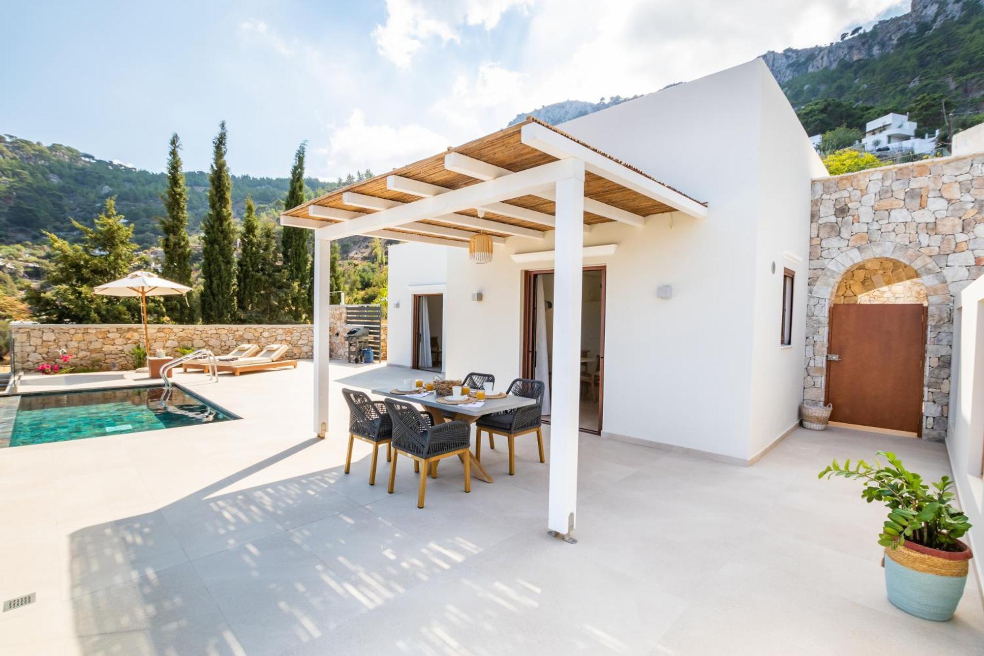 Mertelia Luxury Villas Kyra Panagia Exterior photo