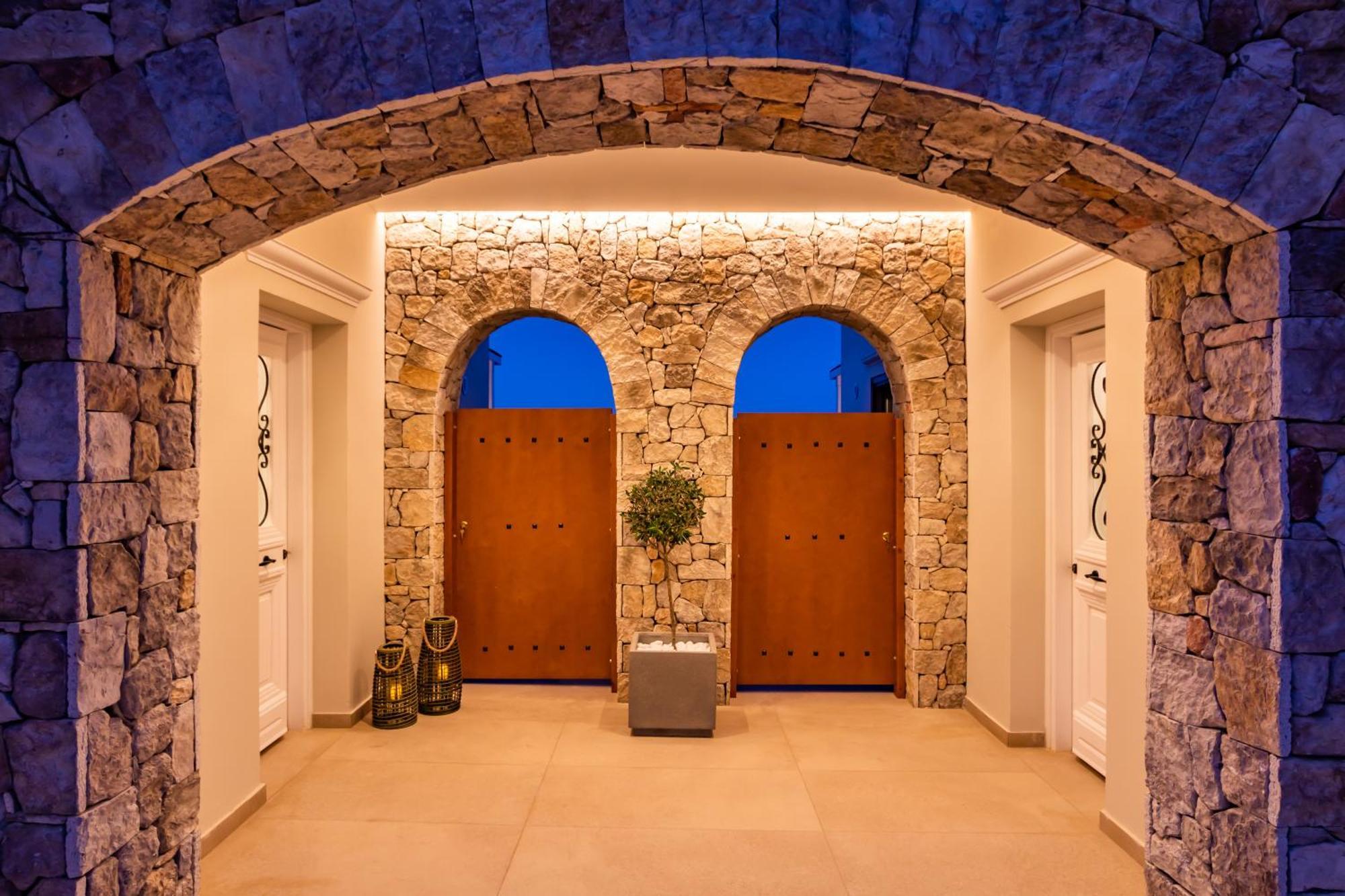 Mertelia Luxury Villas Kyra Panagia Exterior photo